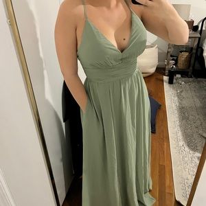 Kennedy Blue Moss green Ryan style dress. Size 6